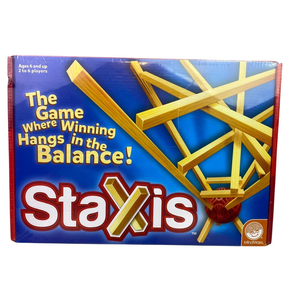 Staxis Game Balance Strategy Puzzle Mindware Skill‎ Coordination Sealed